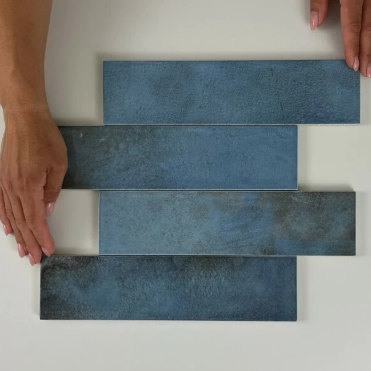 Cifre Ceramica Moon Blue Wandtegel 7.5x30cm